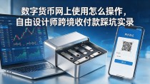数字货币网上使用怎么操作，自由设计师跨境收付款踩坑实录