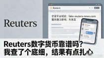 Reuters数字货币靠谱吗？我查了个底细，结果有点扎心