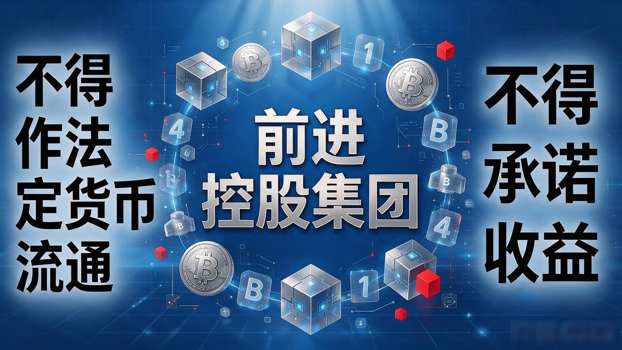 前进控股集团数字货币靠不靠谱?普通人能不能安全参与