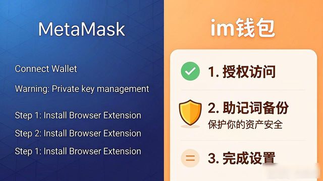 im钱包下载步骤简单吗？对比TP、MetaMask谁更好用