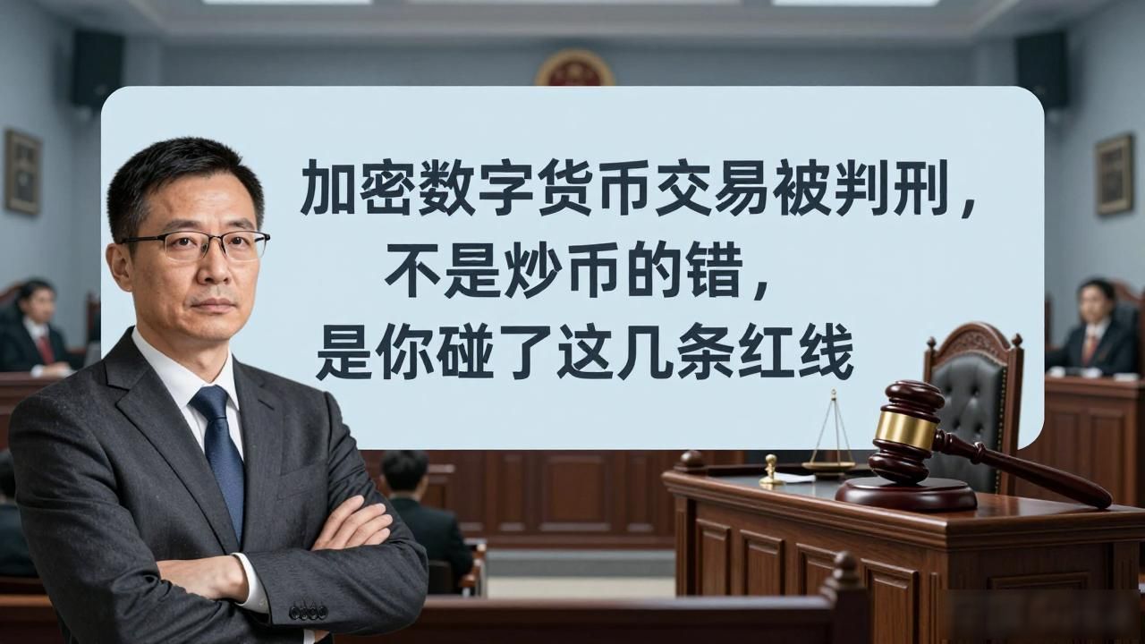 加密数字货币交易被判刑,不是炒币的错,是你碰了这几条红线